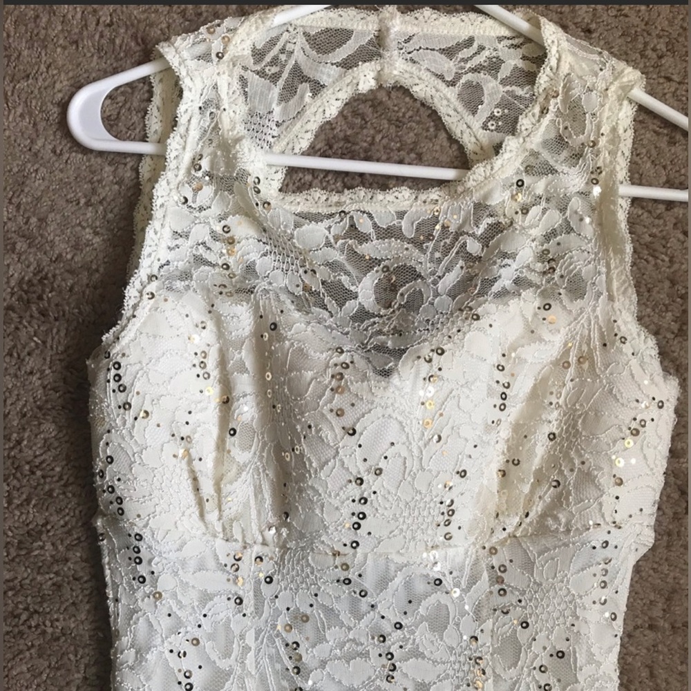 Windsor lace and sequin mermaid formal evening gown 9/10 - Picture 11 of 16